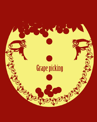 Grape picking